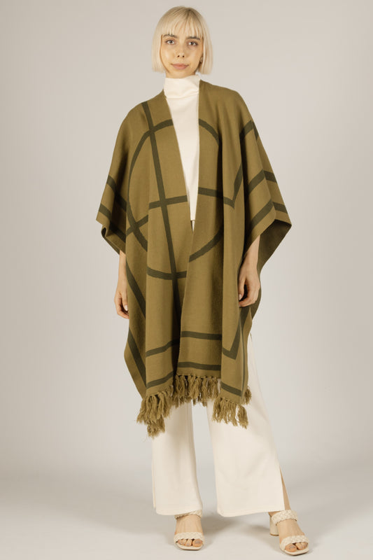 One Size Fringed Shawl