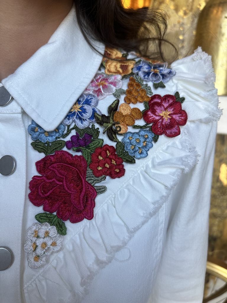 Love The Label Jocelyn Jacket - White