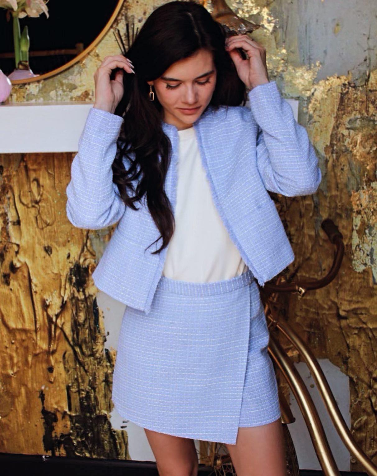 EFFIE BOUCLE SKORT