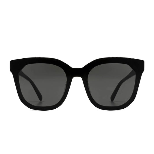 DIFF Gia Black Grey Cat Eye Sunglasses