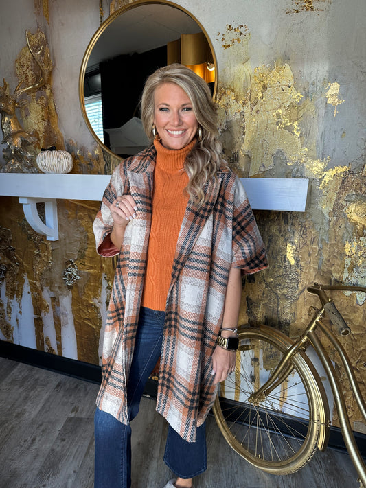 THML Plaid Coat