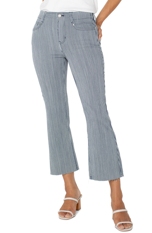 Liverpool Gia Glider Crop Flare