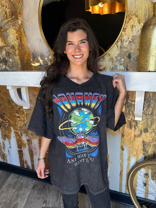 Daydreamer Journey Any Way You Want It Oversized Jersey Tee