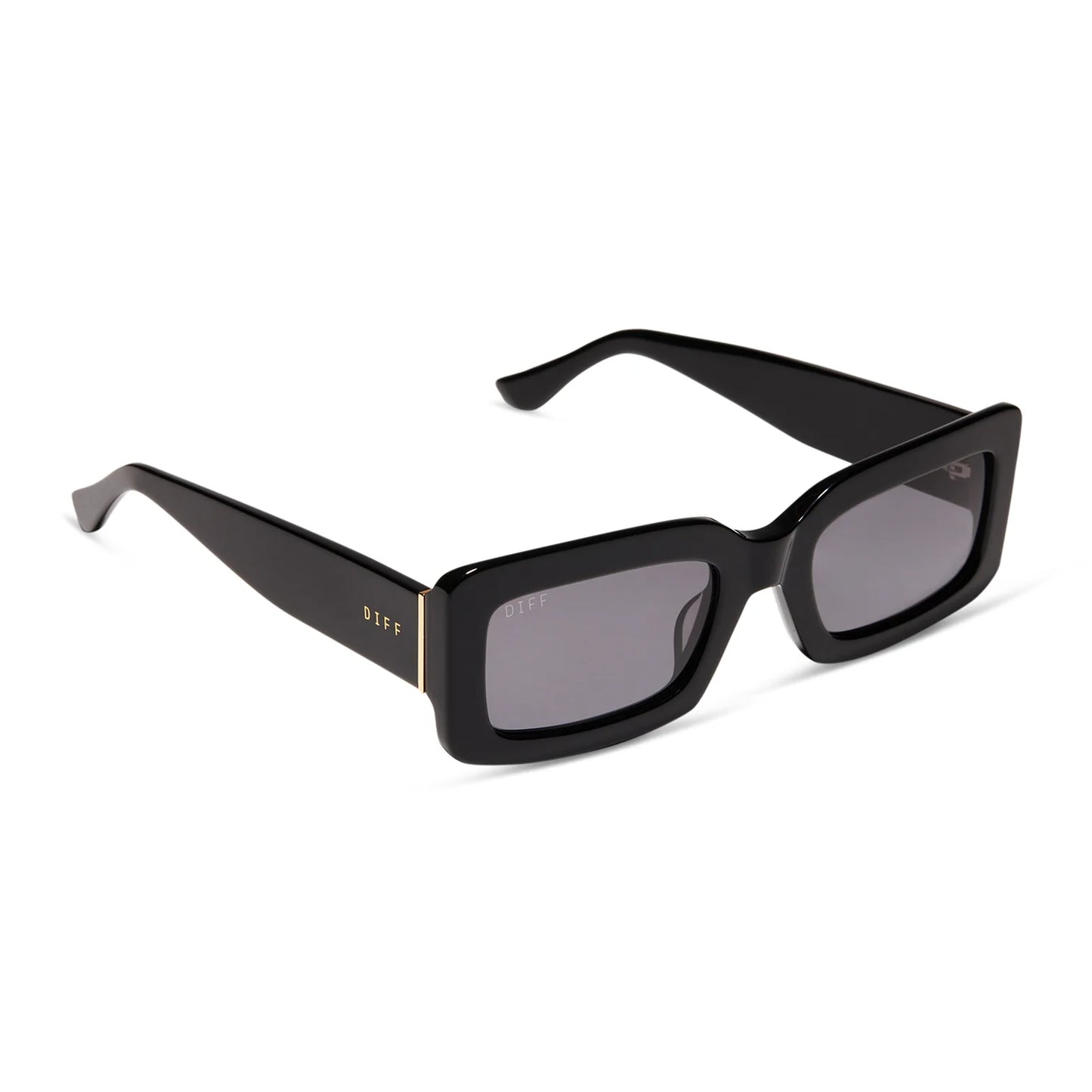 DIFF Indy Rectangle Sunglasses