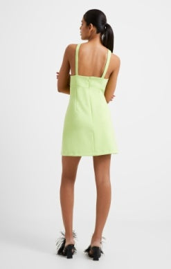 WHISPER RUTH CROSSOVER SHARP GREEN DRESS