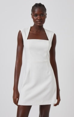 French Connection Whisper Ruth Square Neck Dress
